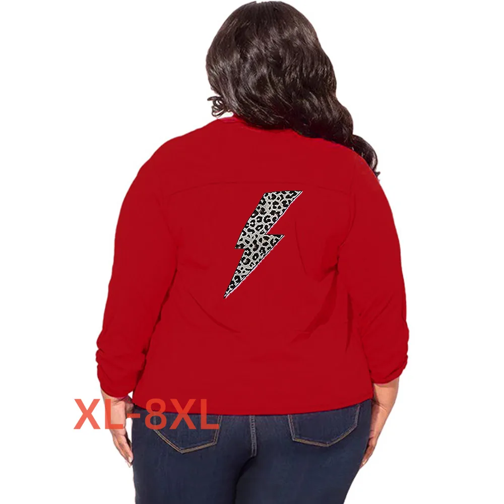 

Plus Size 4xl 5xl 6xl 7xl 8xl Dames Winterjas 2023 Leopard Print Chamarra Dama Cardigan Talla Grande