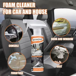 Mousse nettoyante à usages multiples, 60ml, pour intérieur de voiture, maison, meubles, siège 