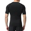 Fitness Man T-shirt Bat Print Compression Shirts for Men Summer Short Sleeve Rash Gym Workout Running Tshirt Athletic Tees Tops 6