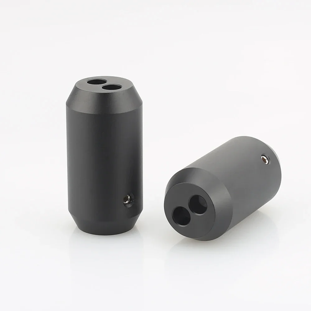 AL-1607/1608 B HIFI 오디오 팬츠 Y 스플리터 1-2 스피커 RCA 케이블, 오디오 DIY 커넥터 블랙 케이블 와이어 부츠