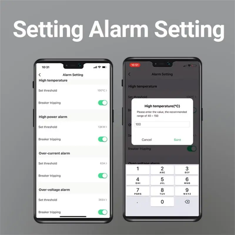 TUYA ZigBee Smart Circuit Breaker With Metering 1P 1-63A DIN Rail for Smart Home Wireless Remote Control Switch Smart Life APP
