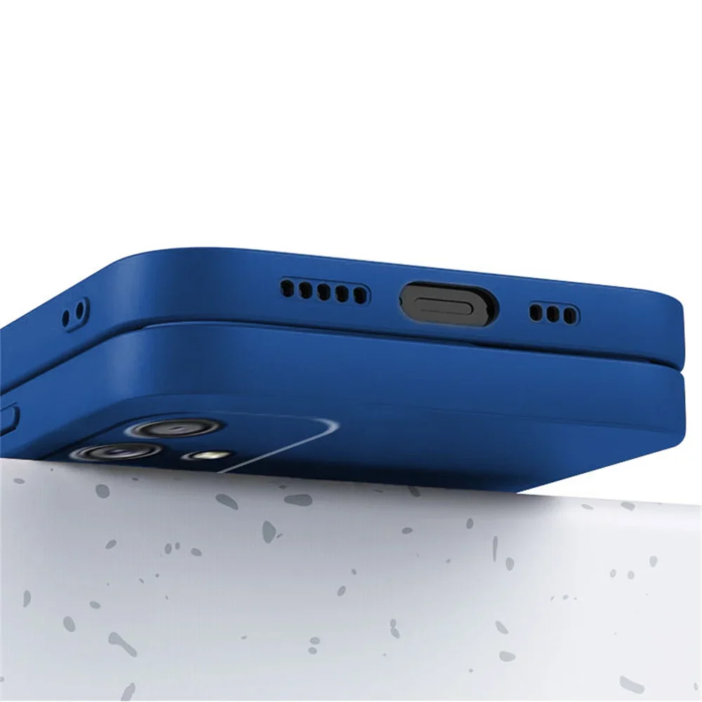 Liquid Silicone Soft Back Phone Case - Sleek & Durable Design