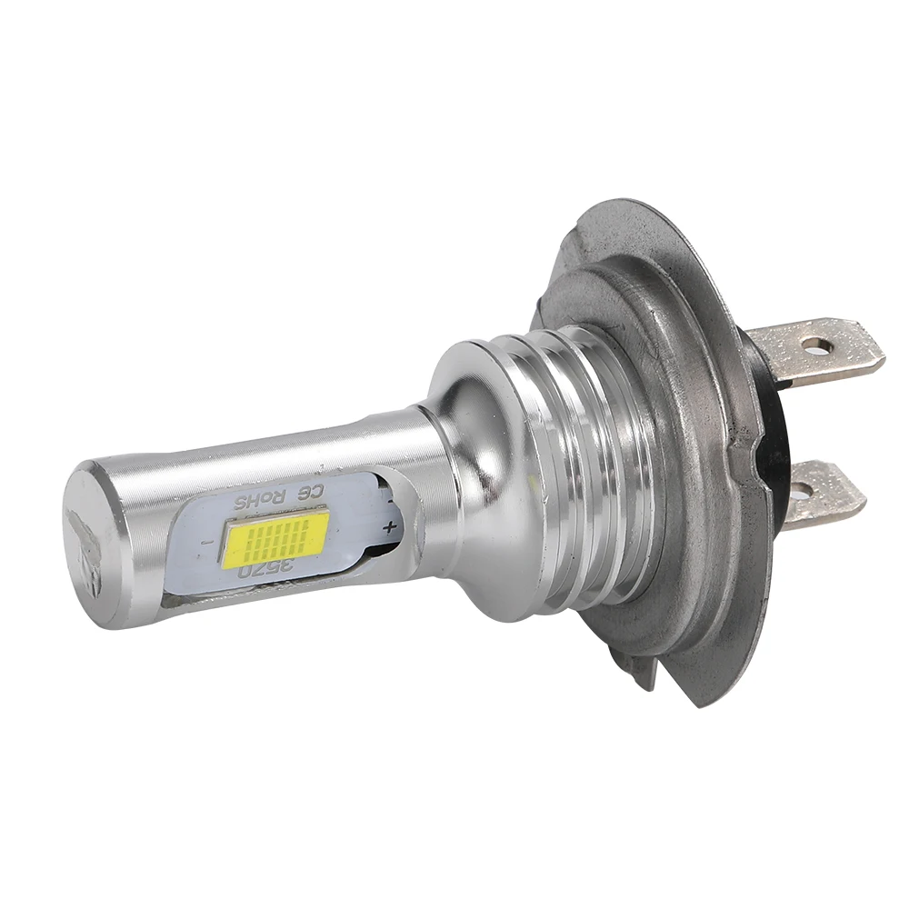 Luz de nevoeiro LED do carro, farol super brilhante, lâmpadas de condução, luz de corrida, H7, H4, H11, H8, H9, H16, HB4, H1, H3, 9005, 9006, 6500K, 12V, 24V, PCes 2