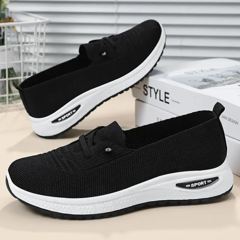 Women's Casual Shoes Fashion Breathable Walking Mesh Flat Shoes Sneakers Women 2026 Gym Shoes Pink Footwear Zapatillas De Mujer 4