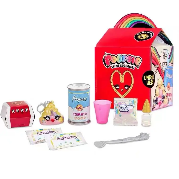 Nouveau! Poopsie Slime Surprise Happy Meal Slime de Licorne 