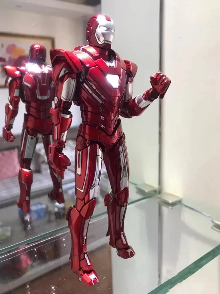 

Mk33 Mk30 Железный человек Marvel Мстители 1/12 фигурки из сплава металла Cs Центурион подвижные светящиеся солдаты игрушки коллекционный мультяшный Декор подарок