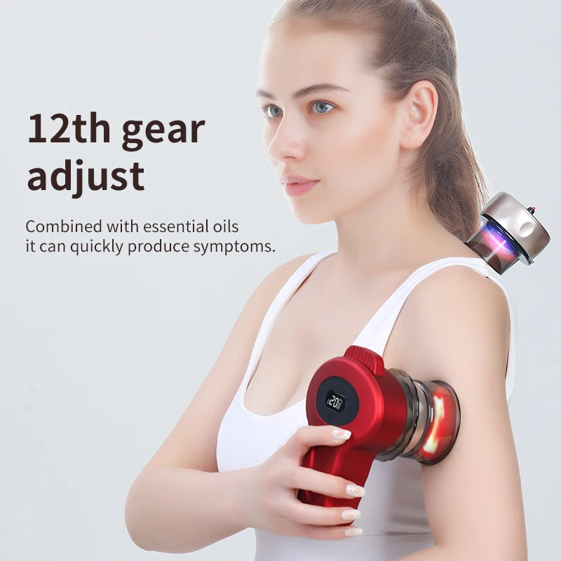 

High Quality Smart Massage Glass Therapy Cupping Sets, Cupping Machine Electric Cupping Therapy Strong Suction Heating
