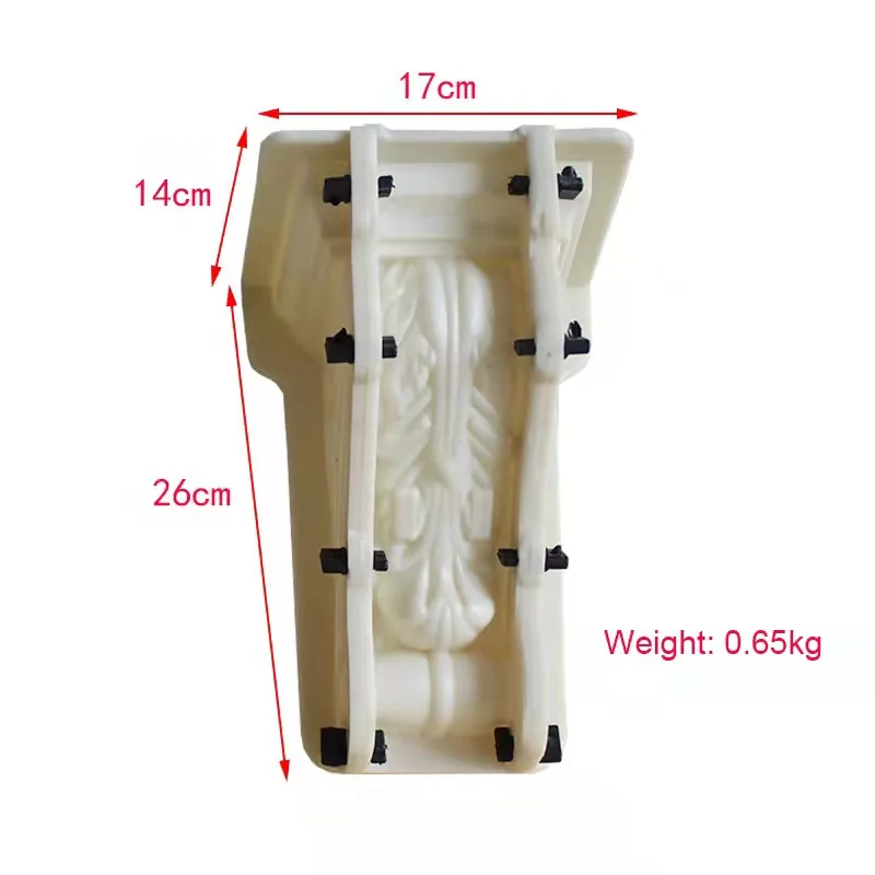 Beam Support Mold Beam support mold building mold cement cast-in-place prefabricated European villa eaves plastic