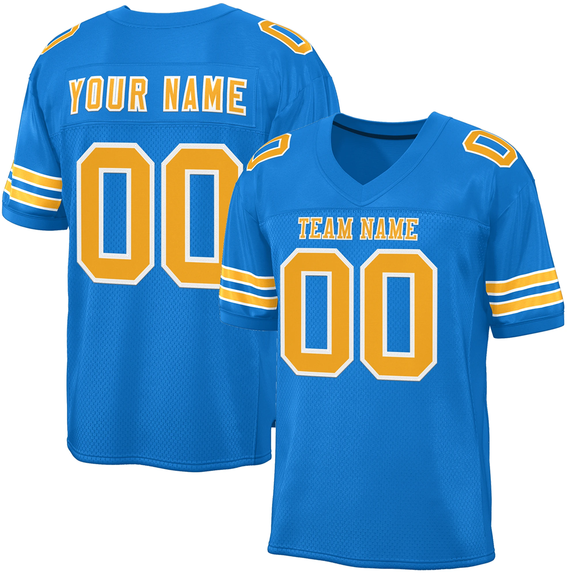 Maglia Da Calcio Personalizzata Aolun - Nome E Numero Stampati - Uomo, Donna, Bambino - 100% Poliestere - Foto 13