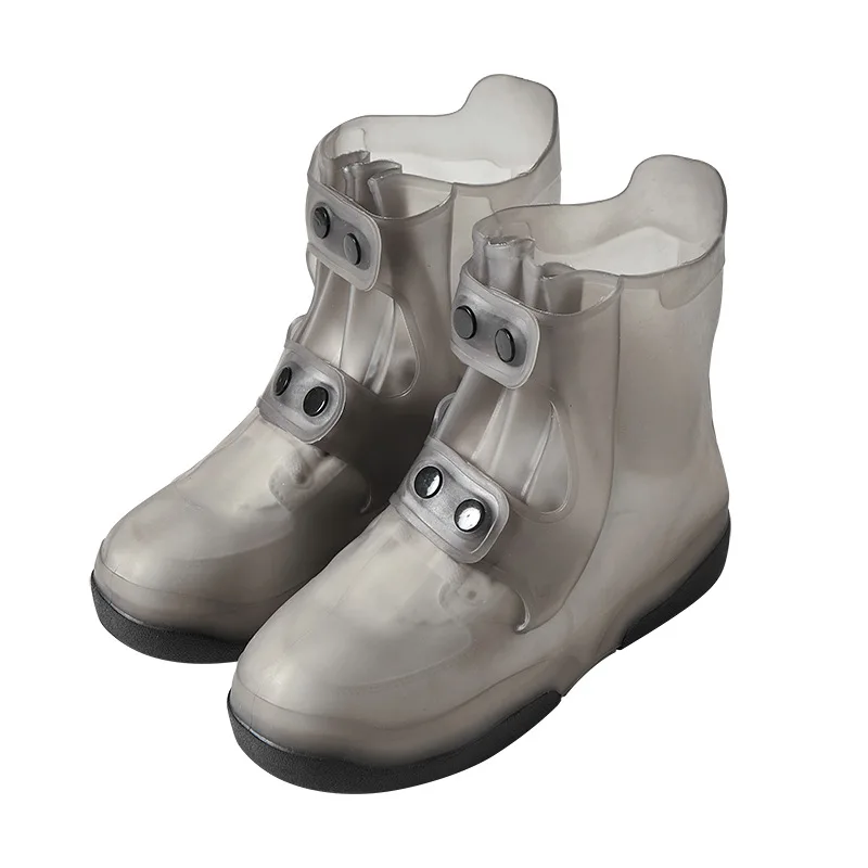 2023 Women Men Waterproof Shoes Covers Silicone Unisex Shoes Protectors Rain Boots For Indoor Outdoor