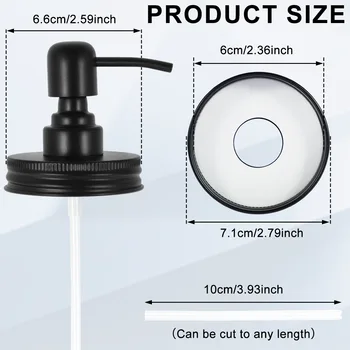 mason jar soap dispenser lid