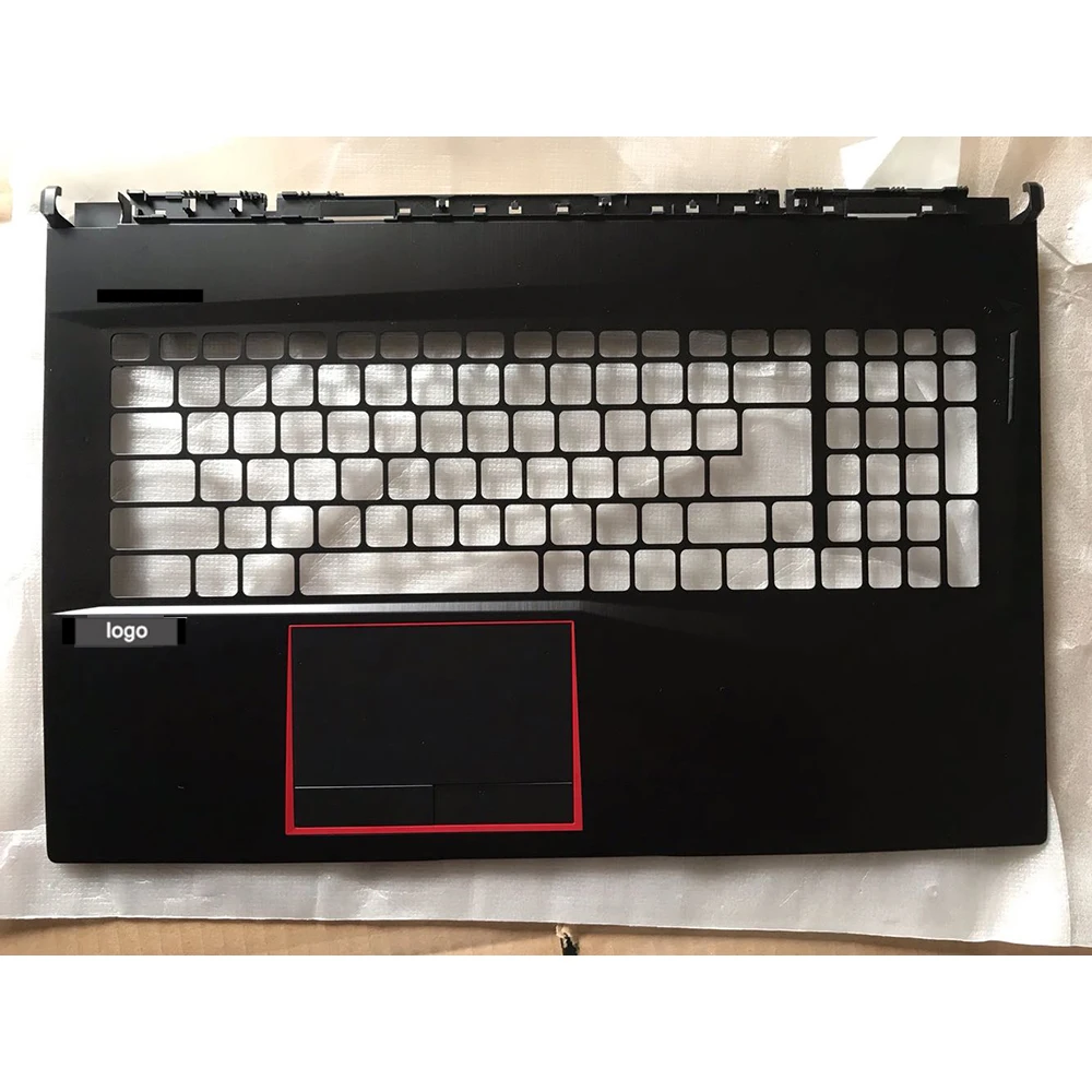 Tampa Traseira do Lcd para Msi Ge75 Raider 8re 8rf Ms17e1 17e2 17e9 Quadro Descanso da Palma Fundo Dobradiça Caixa Superior Mais Baixa - Imagem 5