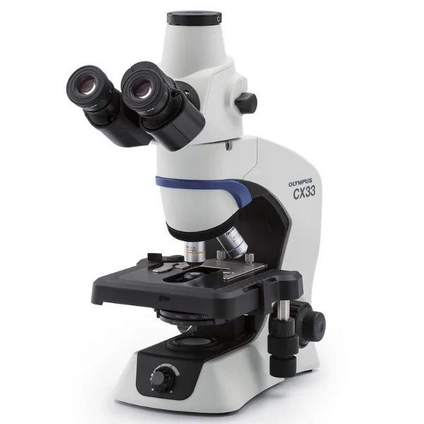 

Hot Sale Brand Laboratory Equipment Olympus CX33 Optical System Digital Video Triocular Biological Microscope