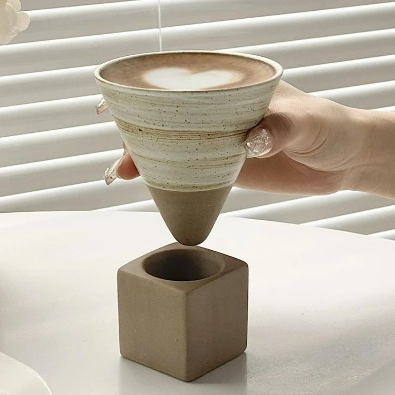 Creative Retro Ceramic Coffee Cup, Turkish Mugs, Japanese