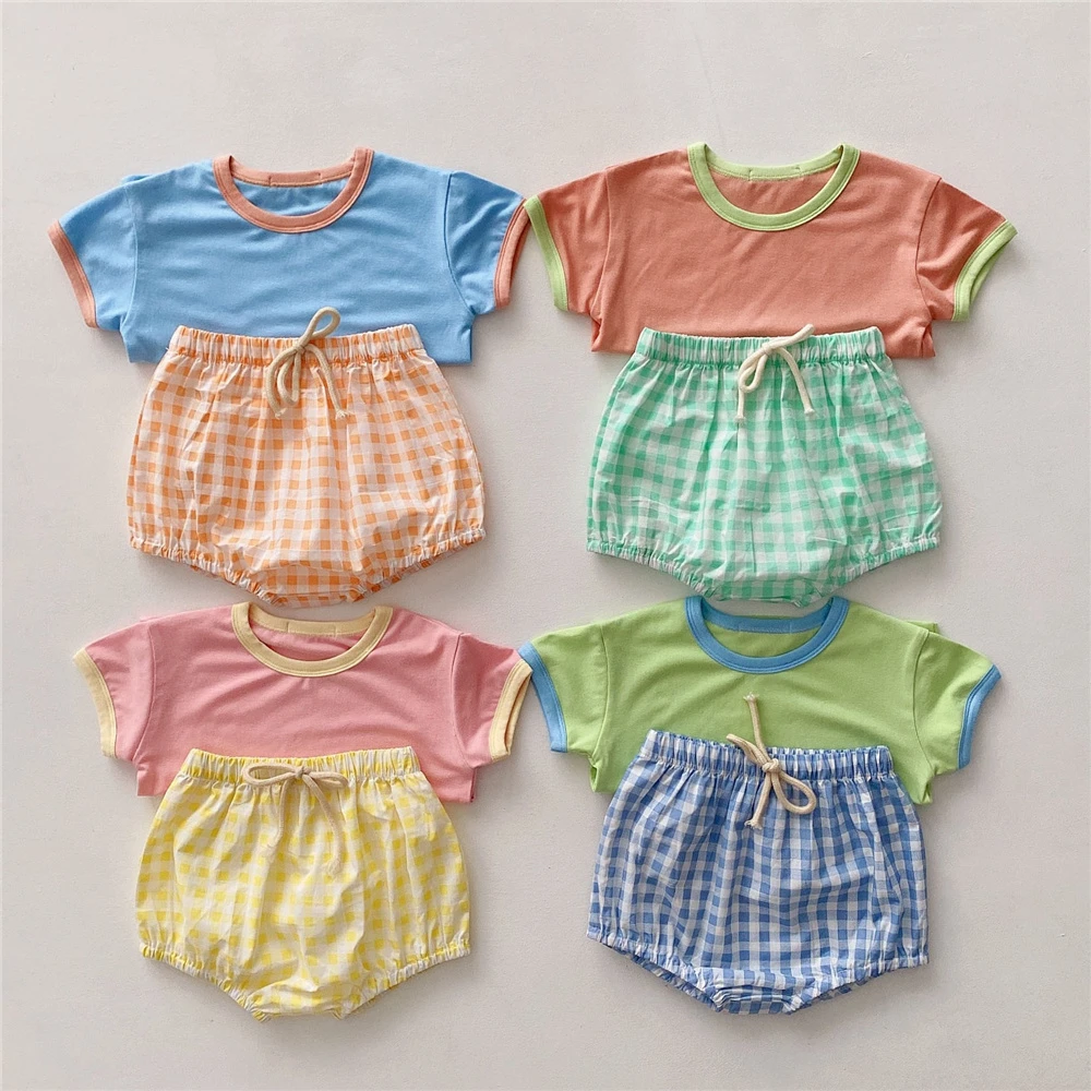 Baby Clothing Set near me Summer Infant Baby Clothes For Boy Kids Tops T-shirt + Shorts Cotton Baby Girl Boys Costume For Baby Casual Outfits 0-3 Years baby clothes in sets	