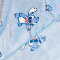 Cute Stitch Blanket Warm Flannel Blanket Pillowcase Japanese Style Pattern Printing Blanket Bedspread Bedroom Sofa Bed Girl 5