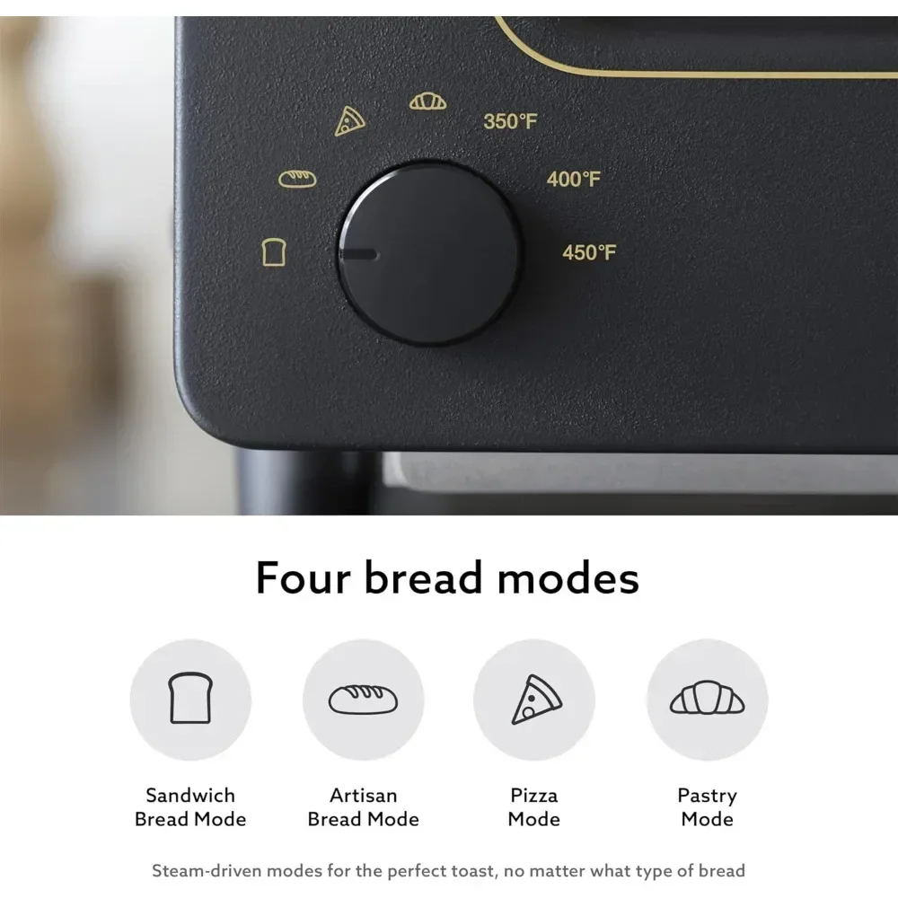 5 Cooking Modes - Sandwich Bread, Artisan Bread, Pizza, Pastry, Oven | Compact Design 4
