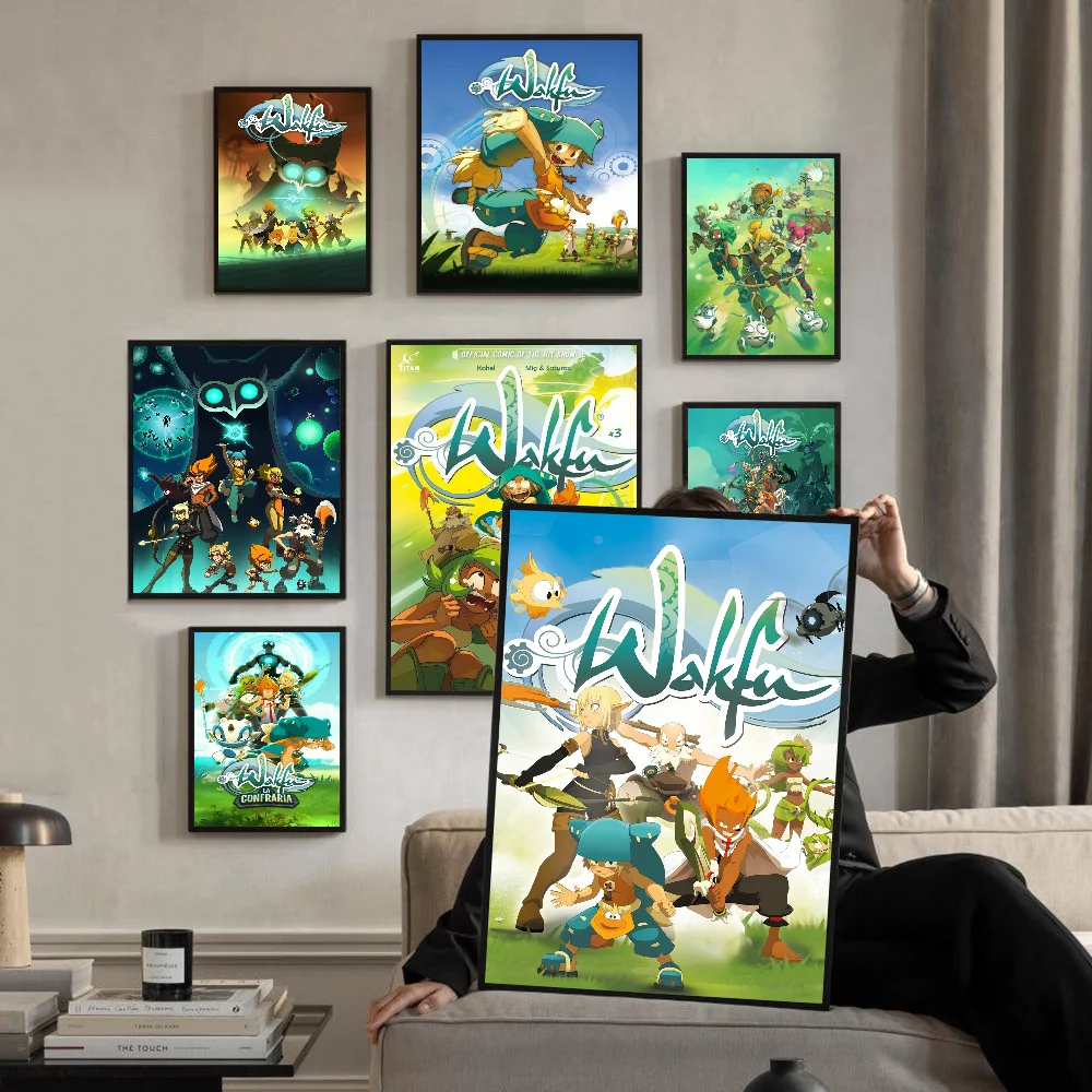 game-w-wakfu-poster-anime-posters-sticky-hd-quality-wall-art-retro