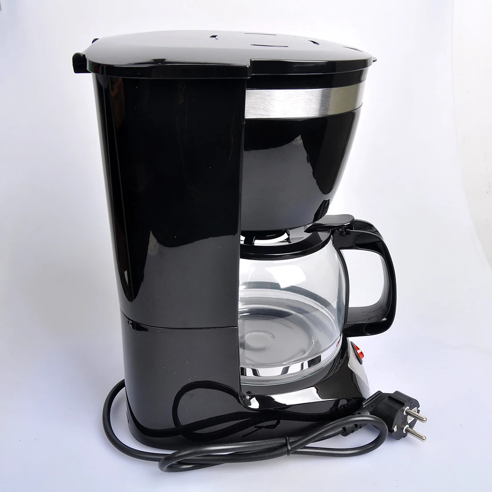 Houselin 12 Cups Coffee Maker Compact Coffee Machine With Reusable Filter Warming Plate and Pot For Home and Office