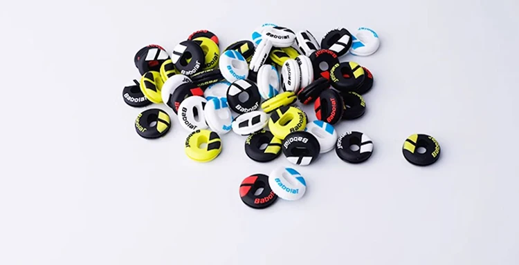 Description Picture 3 of itemBabolat Racquet Vibration Dampeners Colorful Reduce Professional Tennis Racket Accessories Damper Shock Absorber 20 PCS