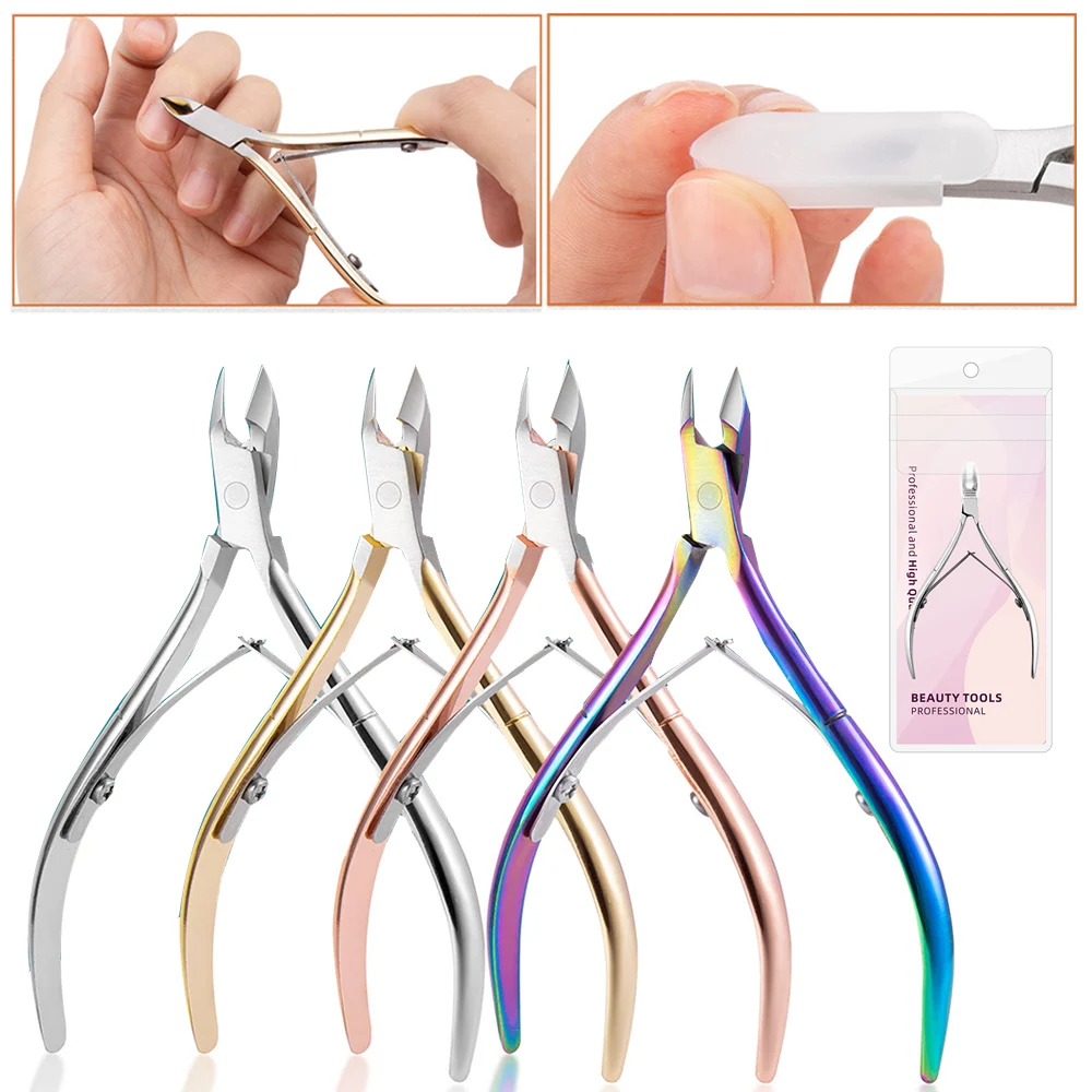 Gradient Cuticle Nippers, Surgical Steel Sharp 1