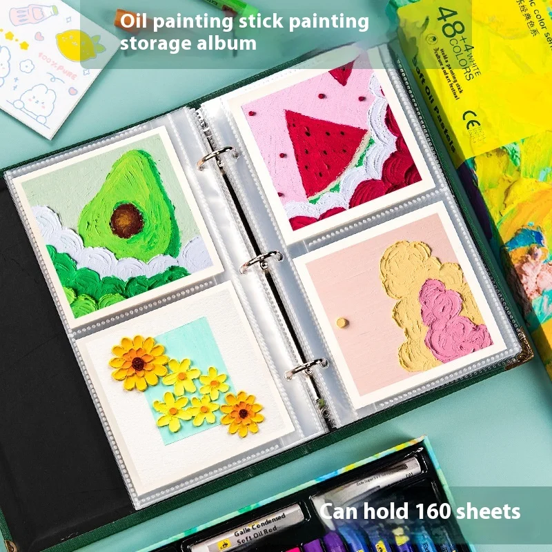 

Альбом для рисования маслом в школе, 160 открыток