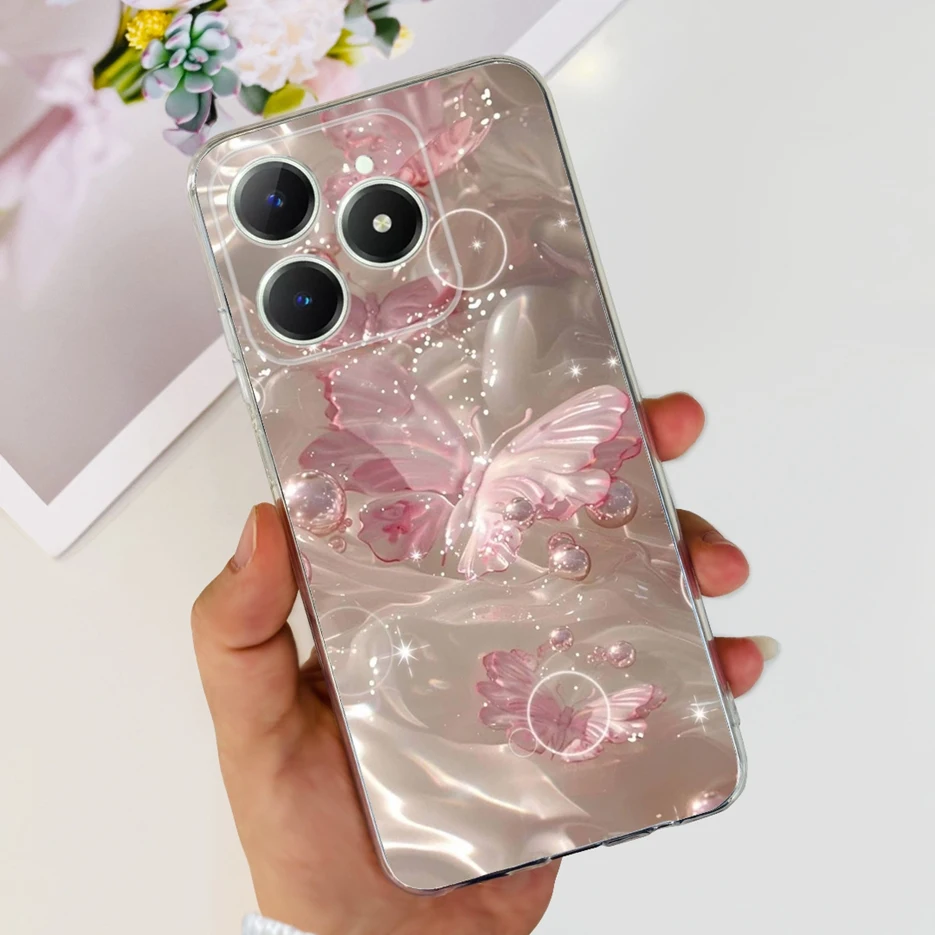 Cute Panda Cartoon Painted Soft Slim Phone Case, Bumper Cover