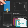 1/2/3/5/10Pcs HD Magnetic Card Sleeve for Kpop Idol Photo Card Protector Magnet Clear Case for Baseball Sports Photo Card Cover 3