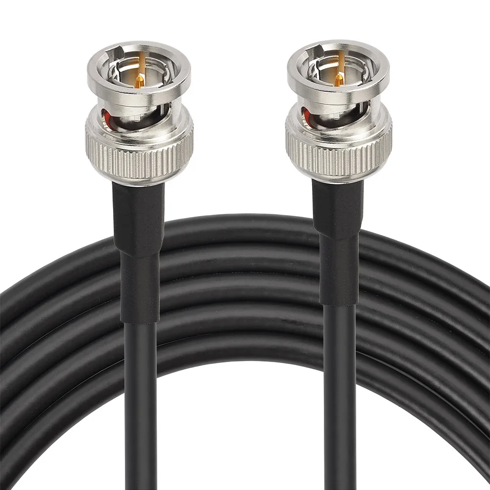 Cable Superbat BNC macho a BNC macho 75 ohm 3G 6G HD (Belden 1855A) para hd-sdi/3G-SDI/4K/8K SDI, Cable de vídeo de precisión