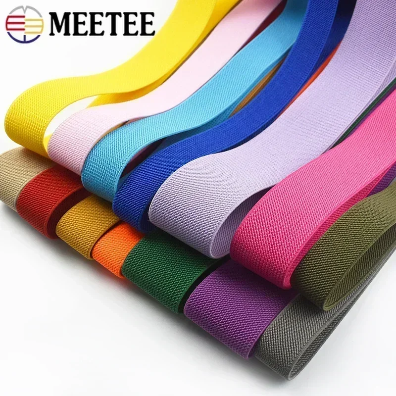 Elastic Bands for Waistbands and Sewing Projects - 3/5 Meters, 10-50mm Width