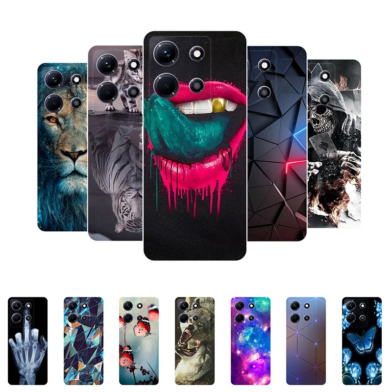 Per Infinix Note 30 Custodia Vip X6710 Paraurti Tpu Cover Posteriore Morbida In Silicone Per Infinix Note 30 Custodia Vip Note30 Vip Fundas Cartoon
