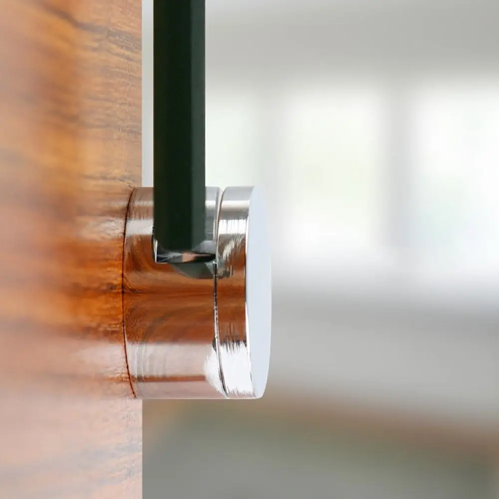 Description Picture 6 of itemRound Glass Fixing Clamp Frameless Wall Mount Cabinet Door Clip Creative Copper Door Shelf Holder for 4-6mm 5-12mm Thick Glass