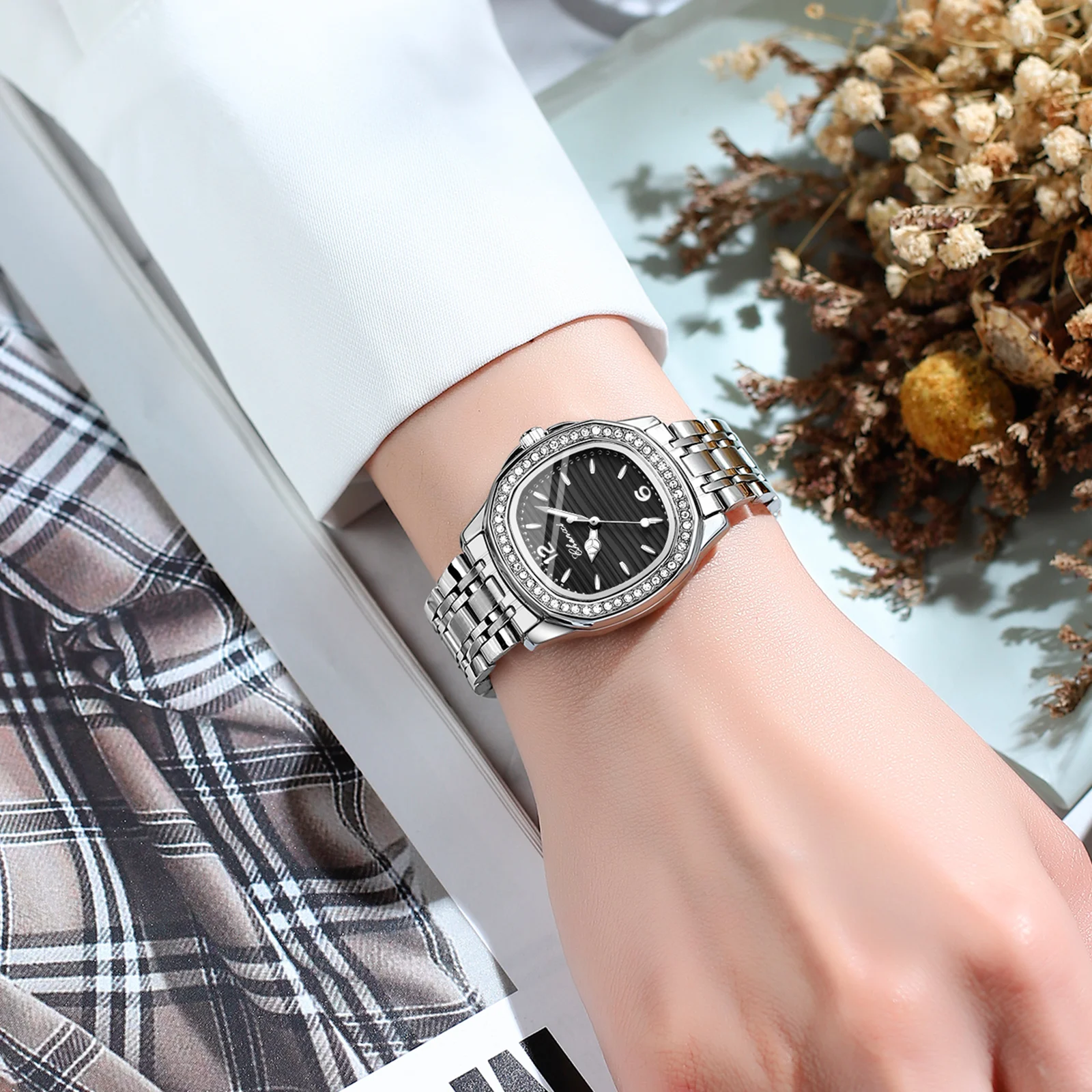 ساعات جديدة للمرأة CHENXI ساعة كوارتز عالية الجودة...