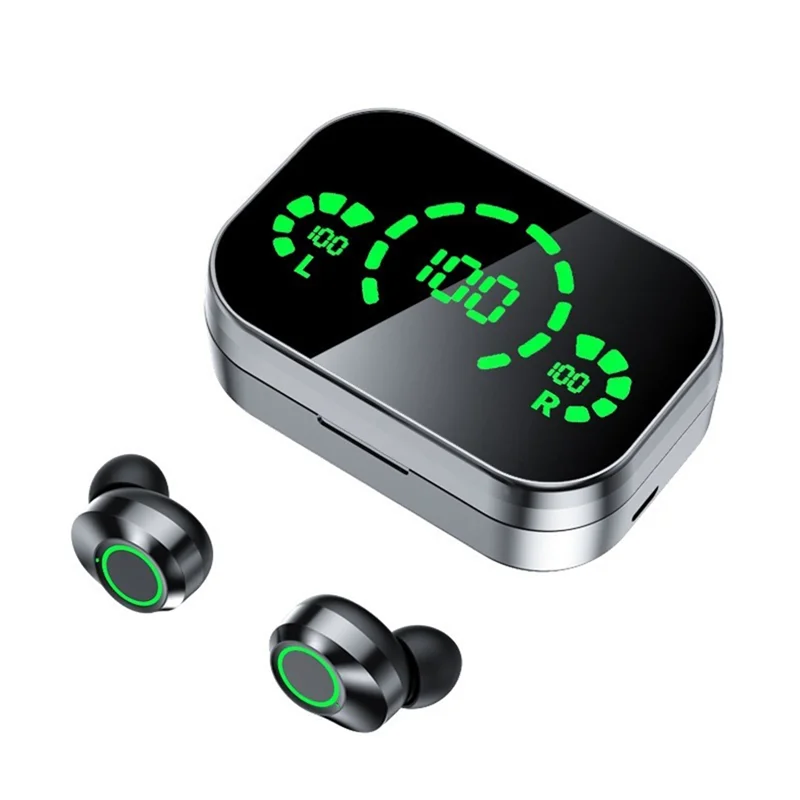

TWS-стереонаушники с поддержкой Bluetooth 5,3 и зарядным футляром