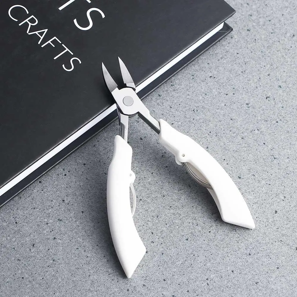 Steel Manicure Nail Trimmer Dead Skin Dirt Remover Nail Correction Nippers Cuticle Scissors Nail Clippers Eagle Nose Plier