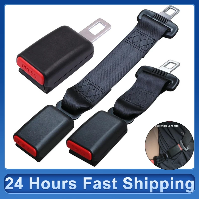 AutomotiveSeatBeltClipExtenderSafetySeatBeltLockBucklePlug