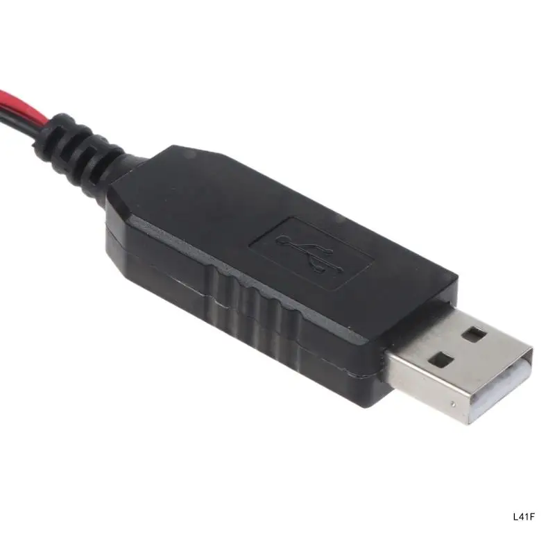 고성능 4.5V LR6 AA 더미 배터리 제거기 LED 조명 라디오용 ON OFF 스위치가 있는 USB 전원 케이블