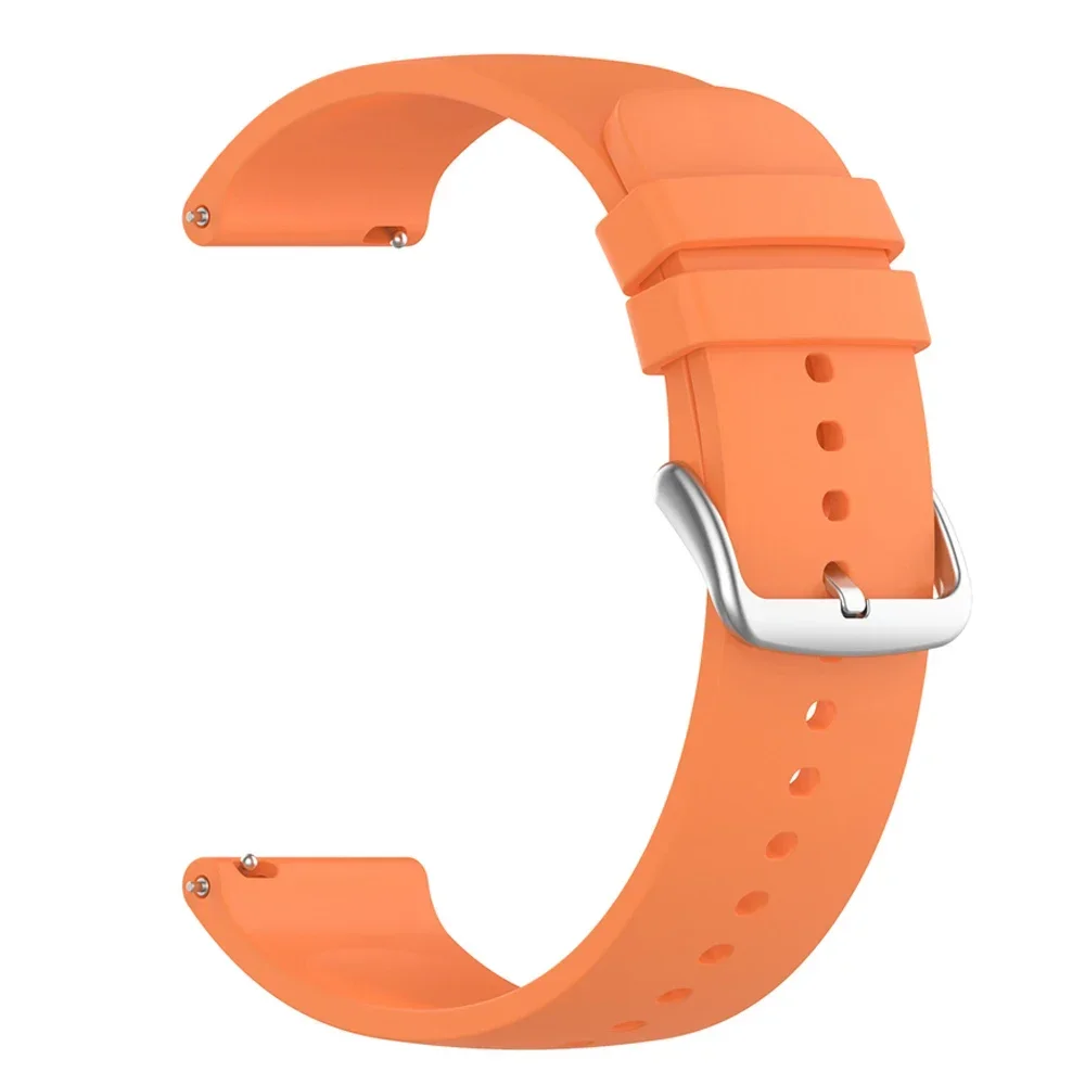 22mm Sport Silicone Smartwatch Band - Versatile Replacement Strap in Vibrant Colors