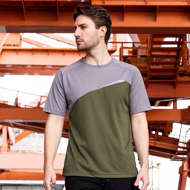 Men's Reflective Quick-Dry Work Shirt