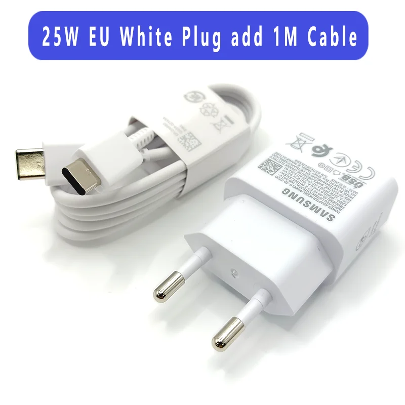 SAMSUNG 25W EU Type-C PD Super Fast Charging Adapter
