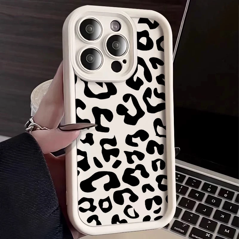 Pink Leopard Print Phone Case - Stylish & Protective Cover