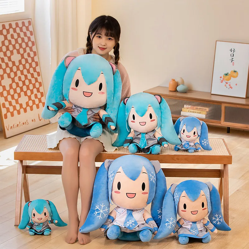 

60cm The New Hatsune Miku Anime Figures 14 Styles Doll Anime Peripheral Pillow Plush Collection Ornaments Model Doll Gift Toys