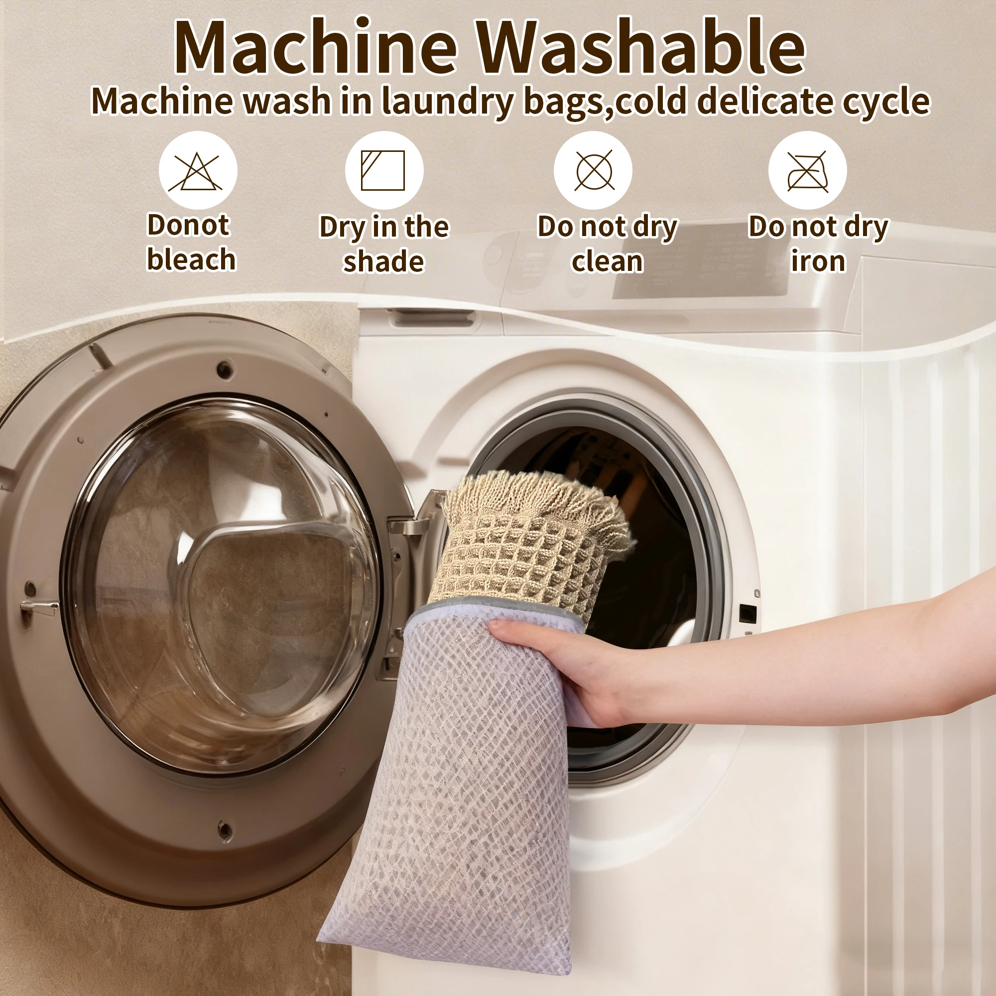 Boho Ultra-Soft Non-Slip Washable Absorbent Bathroom Rug