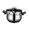 Stainless Steel Pressure Cooker 304 Thickened Household Soup Pot Steamer Gas Universal Explosion-proof Pressure Cooker 1