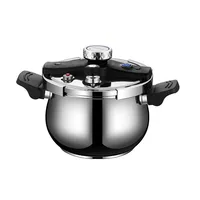 Stainless Steel Pressure Cooker 304 Thickened Household Soup Pot Steamer Gas Universal Explosion-proof Pressure Cooker 1