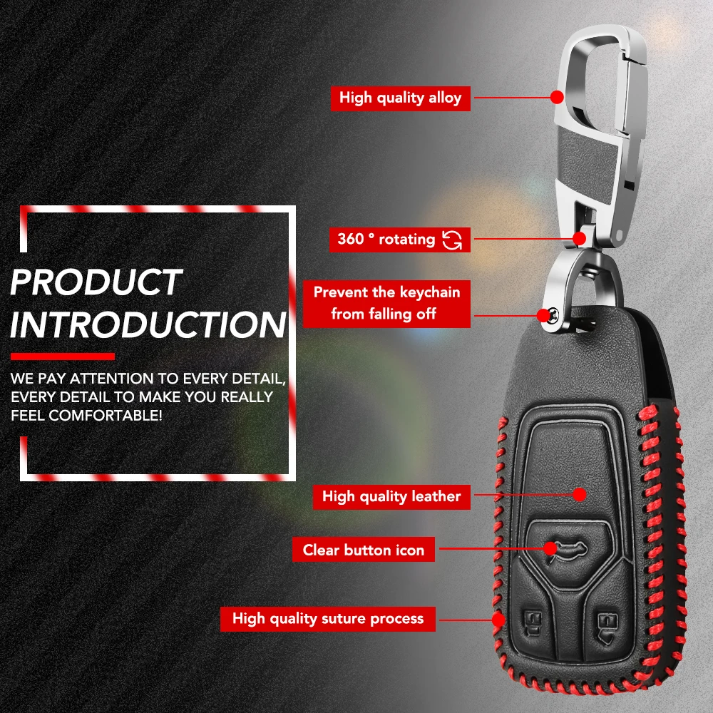 Guscio Chiave Telecomando Per Audi A4 B9 Q5 Q7 TT TTS 8S Accessori Per La Protezione