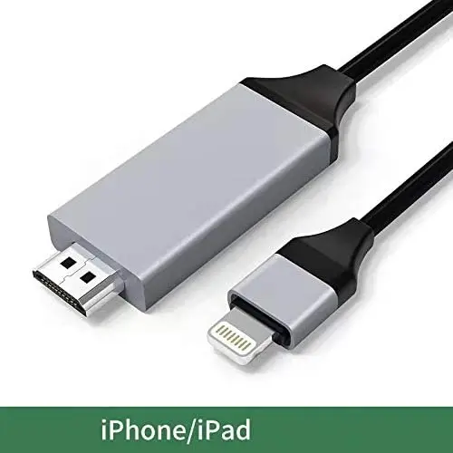MFi Certified Lightning to HDTV Adapter Cable 6.6FT