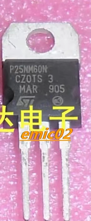 

10 шт., Оригинальные запасные части P25NM60N STP25NM60N TO-220 MOS 25A 600V