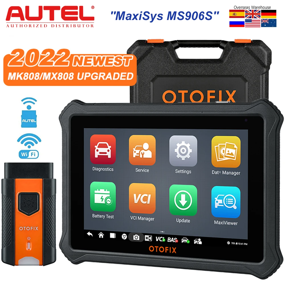 Autel OTOFIX D1 Lite инструмент для диагностического сканирования автомобиля OBD2