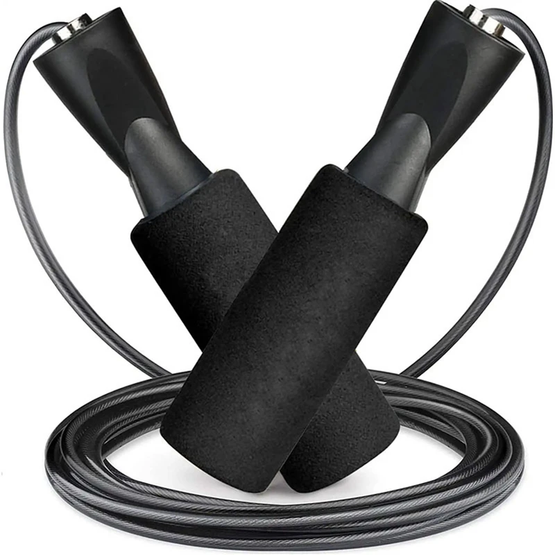 Steel Wire Jump Rope Speed Skipping Workout Fitness Kids Adults Sport Portable Exercise Training Equipment